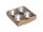 Metall-Teelichthalter, 4,1cm ø, Box 4Stück