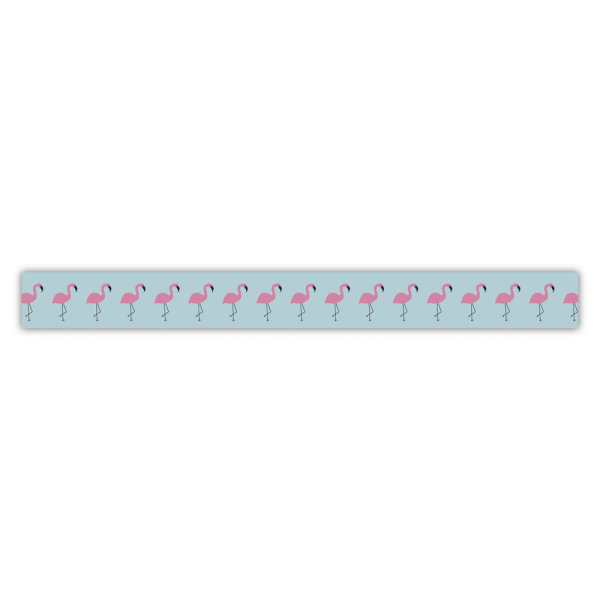 Washi Tape Flamingos, 15mm, Rolle 15m