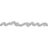 Stanzschablone: Waves Border, 16,7x2,2cm, SB-Btl 1Stück