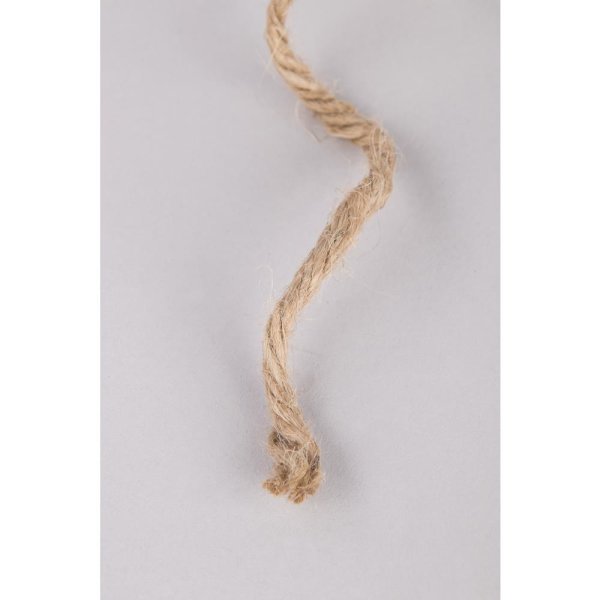 Jutegarn, 3 fach, 3,5mm ø, Spule 50m, natur