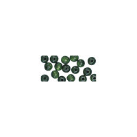 Holzperlen FSC 100%, poliert, 8mm ø, SB-Btl 82Stück, grün