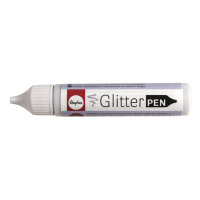 Glitter Effekt-Pen, Flasche 28ml, kristall