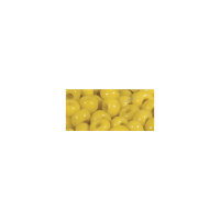 Rocailles, 2,6 mm ø, opak, Dose 17g, gelb