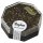 Delica-Rocailles, 2,2mm , metallic matt, Dose, rauch topas, 4g
