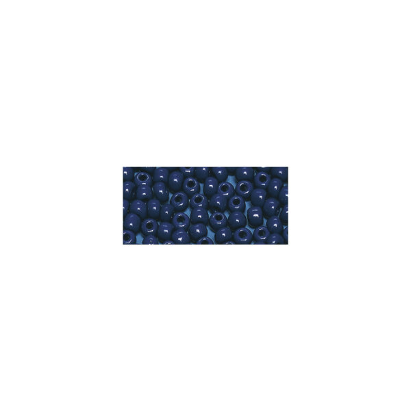Indianer-Perlen, 4,5 mm ø, Dose 17g, d.blau