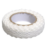 Fabric Tape Spitzenbordüre, 17mm, Auf Rolle, Blisterbox 2,5m, weiss