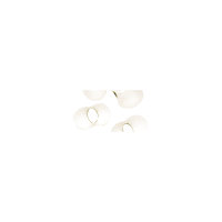 Papillon-Rocailles, 2x4 mm, Dose 18g, irisierend