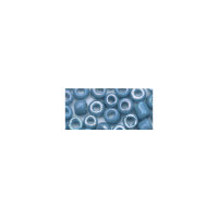 Rocailles, 2 mm ø, opak gelüstert, Dose 17g, h.blau