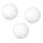 Pompons, 10 mm, SB-Btl. 65 Stück, weiss