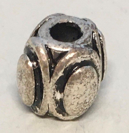 Schmuckanhänger, Metall, 11 mm Durchmesser