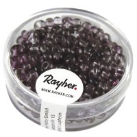 Rocailles, ø 4 mm, Two Tone, Dose 17g, brombeere