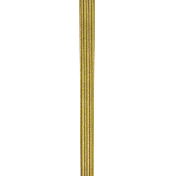 Wachs-Zierstreifen, 20x0,1cm, matt, SB-Btl 20Stück, gold
