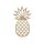 SILHOUETTE MDF PINEAPPLE 25CM