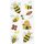 Deko-Sticker: Bienen, 3D-Klebepunkt