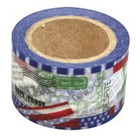 Washi Tape America, 30mm, Rolle 15m