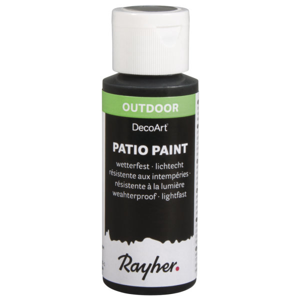 Patio-Paint, Flasche 59 ml, schwarz