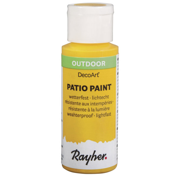 Patio-Paint, Flasche 59 ml, goldgelb