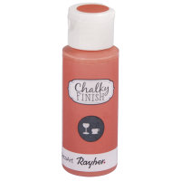 Chalky Finish for glass, Flasche 59ml, lachsrosa