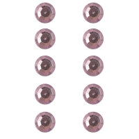 Plastik-Strasssteine, selbstklebend, 5 mm, SB-Btl. 80 Stück, rosé - E, CHF  5.90
