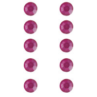 Plastik-Strasssteine, selbstklebend, 5 mm, SB-Btl. 80 Stück, pink