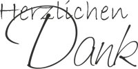 Stempel Danke "Herzlichen Dank"