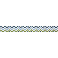 Washi Tape Zick-Zack, 15mm, Rolle 15m, blautöne
