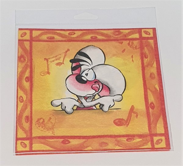 Serviette "Diddl / Musik" 1-er Set