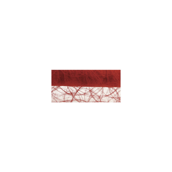 Faserseide: Modern, 60cm, Rolle 25m, rot