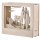 Holzbaus. 3D-Motivrahmen Lama, FSC 100%, 24x20x6,9cm, 10-tlg. , Box 1Set, natur