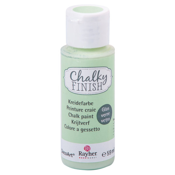Chalky Finish for glass, Flasche 59ml, jade