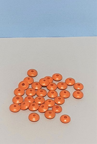 Holzlinsen-Set / orange