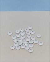 Holzlinsen-Set / Blassblau