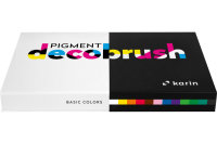KARIN Pigment Deco Brush / Basic-Color-Set