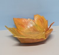 Herbstblatt-Schale "grosses Ahornblatt"