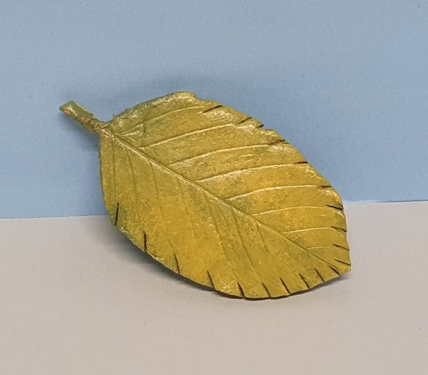 Herbstblatt (grün-gelb)