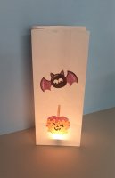 Papiertüte / Lichttüte, Halloween