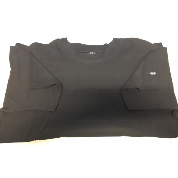 BULL TEC Herren T-Shirt, Größe L, 100% Baumwolle, schwarz