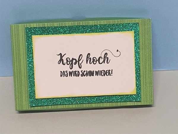 Geschenkschachtel "Kopf hoch..."