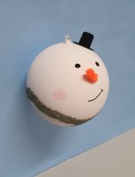 Schneemann-Kugel