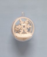 Schneeflocken-Kugel