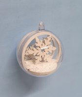 Schneeflocken-Kugel
