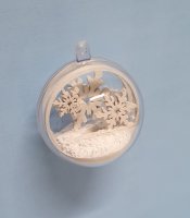 Schneeflocken-Kugel