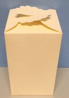 Geschenkverpackung cremefarbig