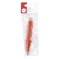 Papierdraht, 0,55mm ø, auf Holzwickel á 50g, SB-Btl 20m, mandarine