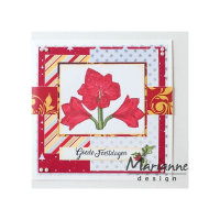 Clear Stamp Set  "Amaryllis" / Blumen