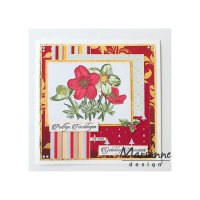 Clear Stamp Set  "Christrosen" / Blumen