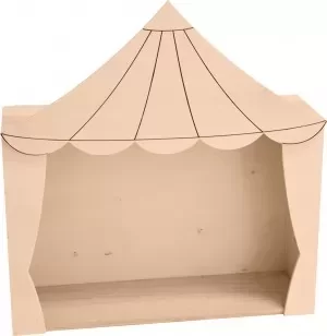 étagère cirque 32x10x34cm