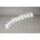 Motivstanzer: Oval mit Zierrand, Breite: 4,45 cm, (1 3/4)