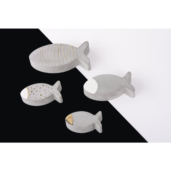 Giessform: Fisch, 19x9,8cm, Tiefe 4cm