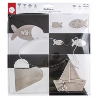 Giessform: Fisch, 19x9,8cm, Tiefe 4cm